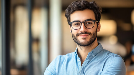 Fototapeta premium Upskilling program empowering professionals in a competitive job market