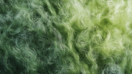 Fototapeta premium Green Watercolor Mohair Texture Background with Smooth and Fluffy Wool Fabric for Textiles and Design 