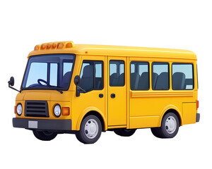 Vibrant yellow school bus, a key part of student transportation and safety.
