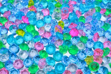 キラキラしたアクリルアイス