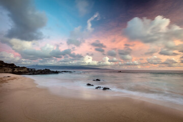Tranquility at Dawn - Oneloa Beach, West Maui