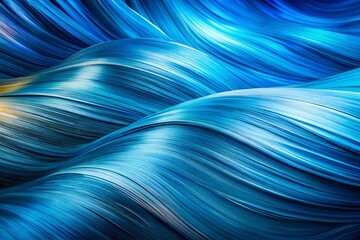 Abstract Blue Brushstroke Texture: Dark, Thick, Rough, Artistic Painting