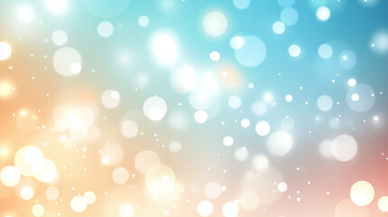 Abstract Bokeh Background with Soft Colors