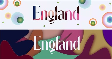 England name isolated. England graffiti. England typography.  England graphic bold name. World's famous countries and cities' names illustration. Graphic vector design in jpg format. 
