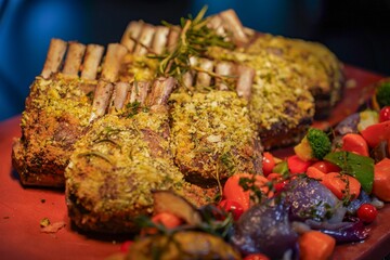 Food is any substance consumed to provide nutritional support for the body. It typically comes from plants, animals, or fungi and contains essential nutrients such as carbohydrates, proteins, fats, 