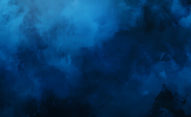 Fototapeta premium Abstract blue background with a grunge texture, featuring navy blue, dark blue, and sky-blue colors