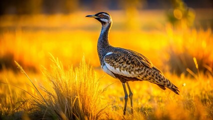 Black-bellied Bustard in Kruger National Park: Majestic African Savannah Bird