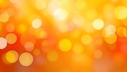 Fototapeta premium abstract orange bokeh background