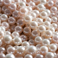 Variety_of_round_pearls_displayed_on_a_soft_rose_golden_lustrous_background