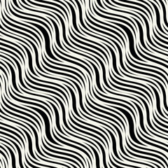 Vector seamless pattern. Striped diagonal abstract background. Minimalistic monochrome texture. Can be used as swatch.	