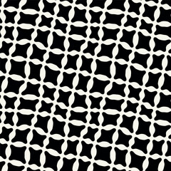 Vector seamless pattern. Modern stylish texture with smooth natural quadrilateral smooth elements. Repeating abstract tileable background. Organic quadrangle shapes. Trendy abstract surface design.