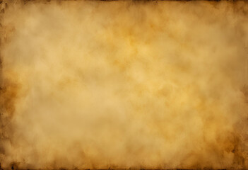 Obraz premium vintage parchment paper with aged texture and yellowed edges 