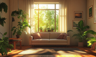 Spacious bungalow boasting fluid open design, clean lines, and modern comfort in a serene setting