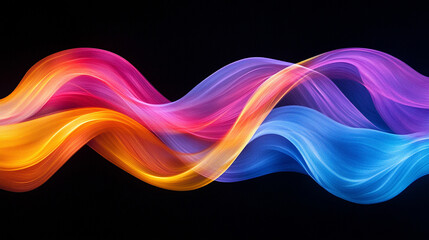 An abstract digital artwork featuring flowing geometric shapes, dynamic lines, and contrasting shades against a black background, symbolizing modernity, transformation, and complexity.

