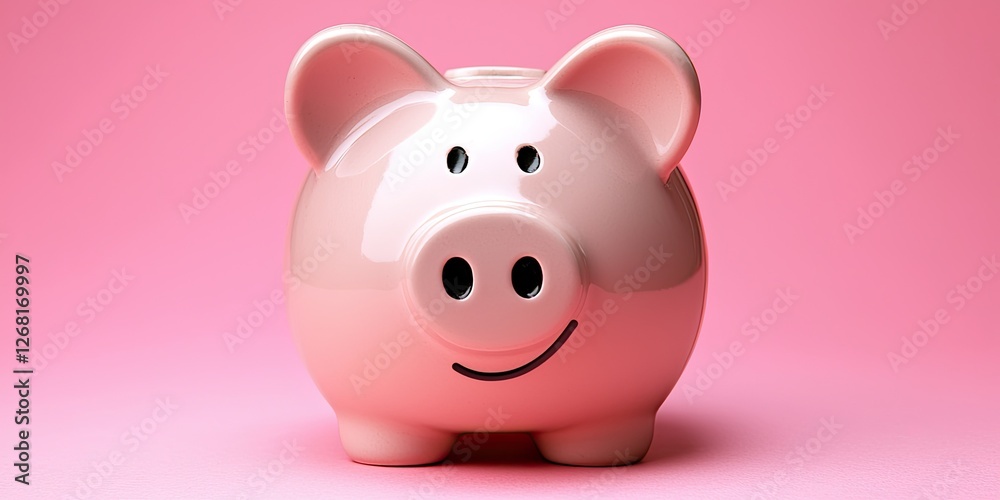 Poster personal finance advice session with visual aids and money-saving tips, in a clear, professional lay