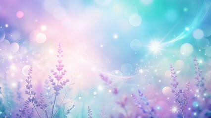 Dreamy Pastel Website Header Background: Soft Colors & Rule of Thirds