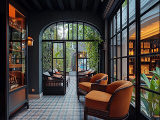 Unique modular heritage boutique hotel blends classic charm with modern design for refined travel experiences