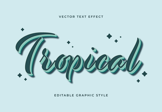 Blue and Green Font Cursive Text Elegant Handwritten. Calligraphy Text Effect