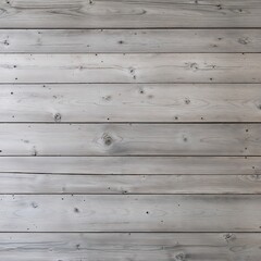 a wooden surface, showcasing a vertical layout of four wide planks. The wood has a weathered and rustic appearance, with a predominantly light gray color, interspersed with subtle variations in tone. 