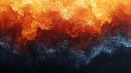 A grainy background featuring a gray, orange, red, white, and black abstract color wave, creating a noisy texture ideal for banner, poster, or header design with a modern gradient and film grain effec