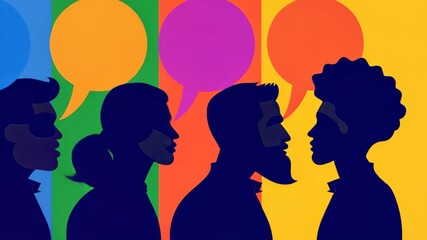 Professionals from various industries interact at a corporate event or educational seminar. Networking and knowledge exchange.