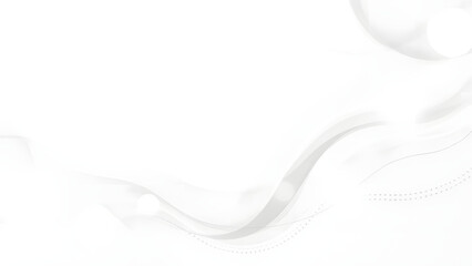 Abstract white wavy lines create a futuristic and dynamic backdrop