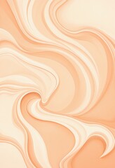 Soft Peach Tones with Creamy Swirls and Textures