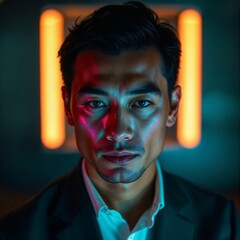 Serious Asian Male