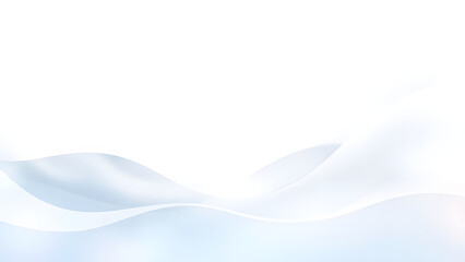 Abstract white wavy lines create a futuristic and dynamic backdrop