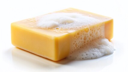 Hygiene Soap Bar Product Photography on White Background - Clean & Fresh