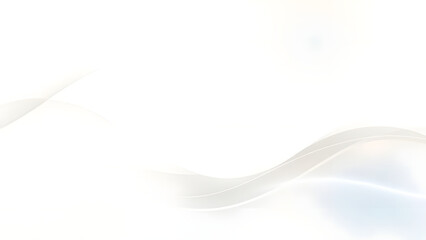 Abstract white wavy lines create a futuristic and dynamic backdrop