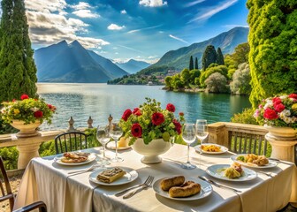 Italian Lakeside Villa Gourmet Lunch: Breathtaking Lake Como Views