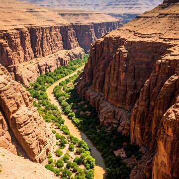 Ghoufi Canyon and Ancient Dwellings