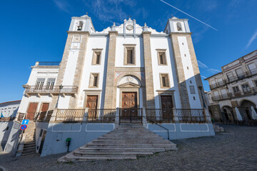 Obraz premium Church of Santo Antao - Evora, Portugal