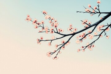 Captivating views of sakura branches bursting with color.