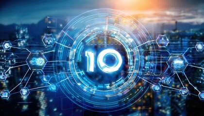 Obraz premium Firefly TechDriven Business Solutions with AI and IoT Integrations