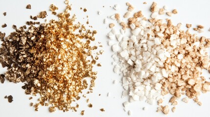 A visible difference between properly cleaned gold and gold cleaned with toothpaste
