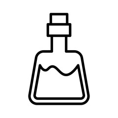 Obraz premium potion icon Simple thin line stroke vector