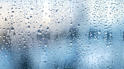 Glass of water with droplets, simplicity in everyday moments.