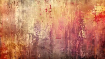 Abstract textured background with warm colors and patterns, creating sense of depth and movement. Ideal for artistic projects or as backdrop