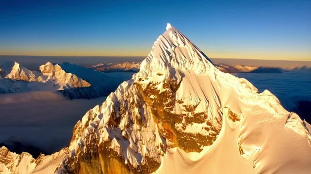 Vista panor&aacute;mica del monte Everest