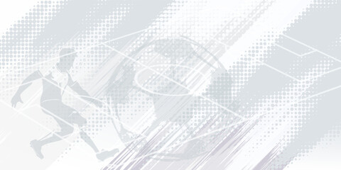 Football or soccer background with big ball in gray colors. vector illustration eps 10