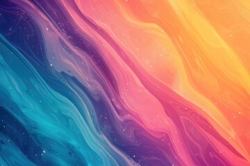 Background abstract wavy flat and plain illustration color gradient, blue, pink, purple