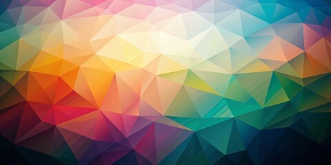 Fototapeta premium Soft Focus Geometric Pattern Background Design - Abstract Pastel Shapes