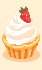 dessert pie background, generation AI 