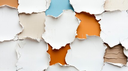 Fototapeta premium Abstract Peeling Paint Texture Urban Decay Grunge Background