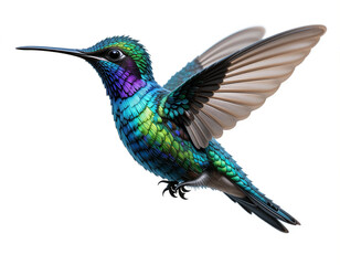 Obraz premium Tiny Wonder: Hummingbird Collection