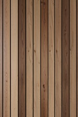 Fototapeta premium vertical wooden slat wall, showcasing a natural and rustic aesthetic.