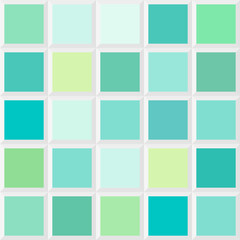 Tibetan Turquoise Hues Color Palette