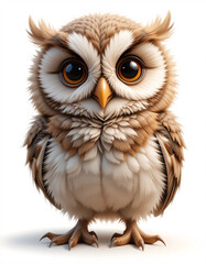 Fototapeta premium Wise Guardian Owl